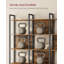 Bookcase, 6-Tier Bookshelf
