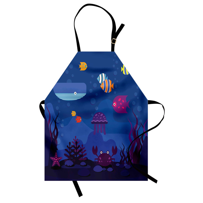 No Pattern Bib Apron