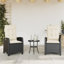 Red Barrel Studio® Reclining Patio Chairs 2 Pcs With Cushions Poly Rattan-1086202059-1086202068