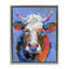 "Bold Paint Strokes Cow", art mural sur toile par Victoria Barnes-1261317714-1272309598