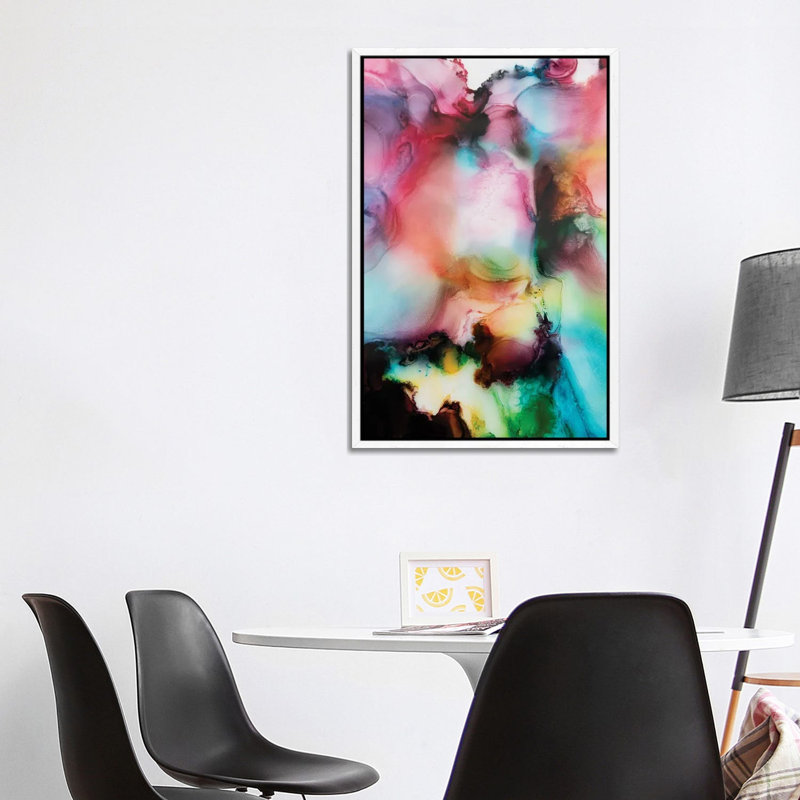 Venus by LouLouArtStudio - Painting on Canvas, White Floater Frame, 101.6 cm H x 66.04 cm W
