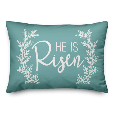  Coussin He Is Risen