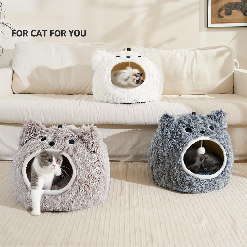Faux Fur Nest Pet Bed