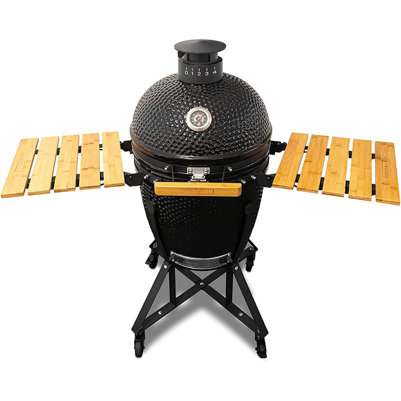 Dakota Fields Akilia 60cm W Kamado Charcoal Grill