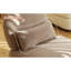 Ensemble de 2 chaises d'appoint confortables en tissu et bois pour la maison