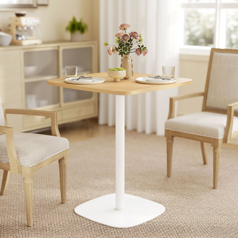 Metal Base Dining Table