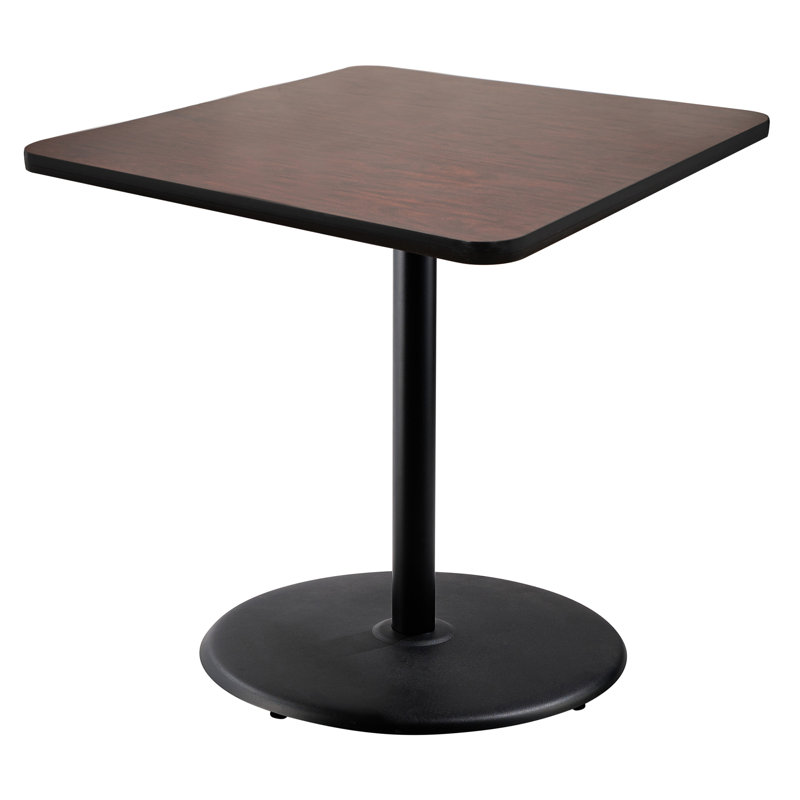 Table basse Bennet, H 36 po x L 36 po x l 36 po, Noir, Acajou