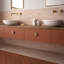 Carreau de mur et plancher en porcelaine aspect brique de porcelaine 2 po x 6 po Coco-92146199