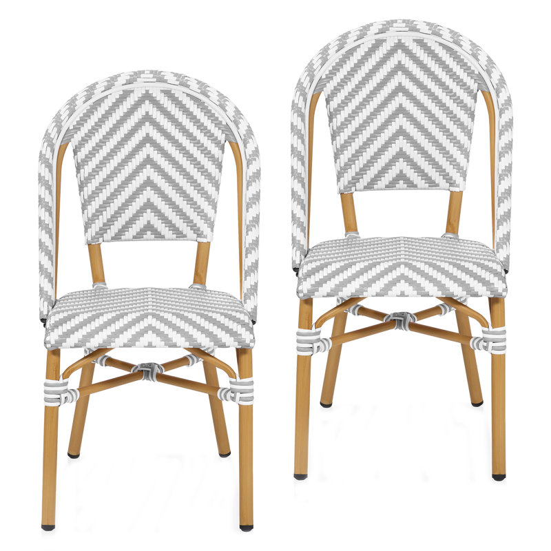 Chaise d'appoint Correll, Gris