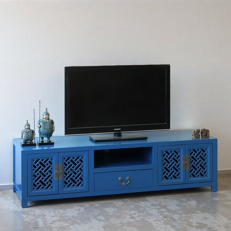 Creative Blue TV Stand