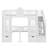 Adonya Kids Twin Over Twin Bunk Bed-182423035