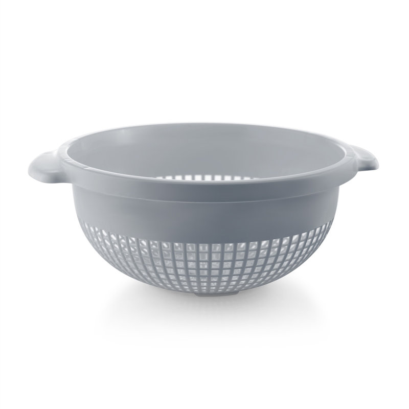 Passoire en plastique rond profond ybm home, Gris