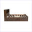 Lit plateforme très grand en bois avec tête de lit multi-rangement, USB et tiroirs-1464887238