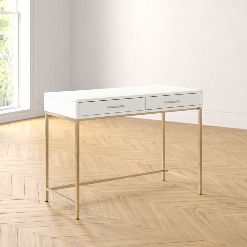 Connie-Leigh Metal Base Writing Desk