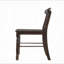 Walnut Cross Back Counter Height Stools (Set of 2)