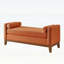 Élégant banc rembourré avec 2 coussins-965811932