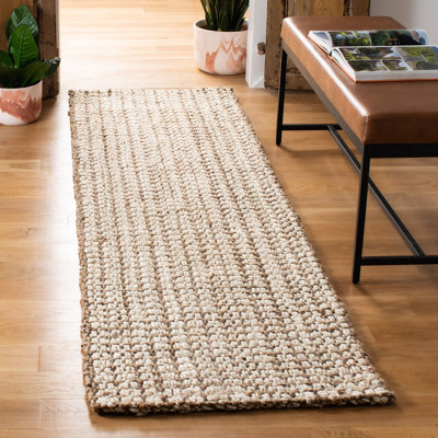 Tressie Hand-Woven Stain Resistant Jute Area Rug 