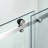 Semi-Frameless Single Sliding Shower Doors, 56-60" W X 76" H With 5/16" Clear Tempered Glass And Explosion-Proof Film-102630222