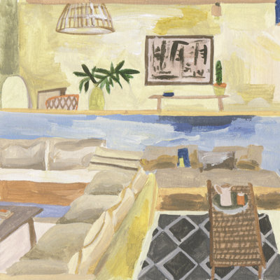 Sunshine Inside II 1 Piece Wrapped Canvas Painting