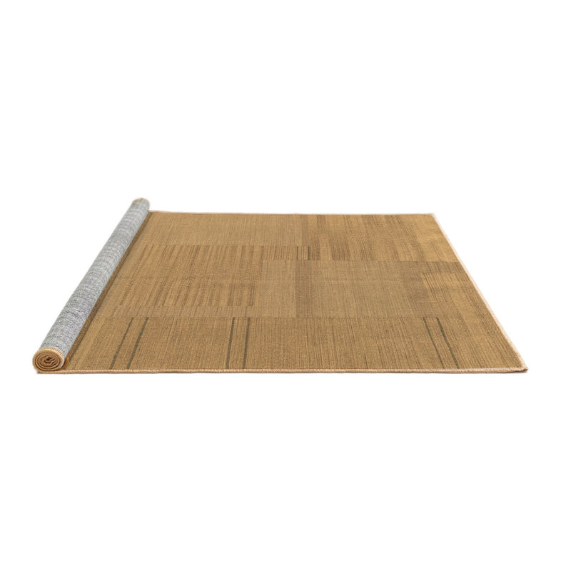 Washable Abstract Indoor Rug, Round 8'