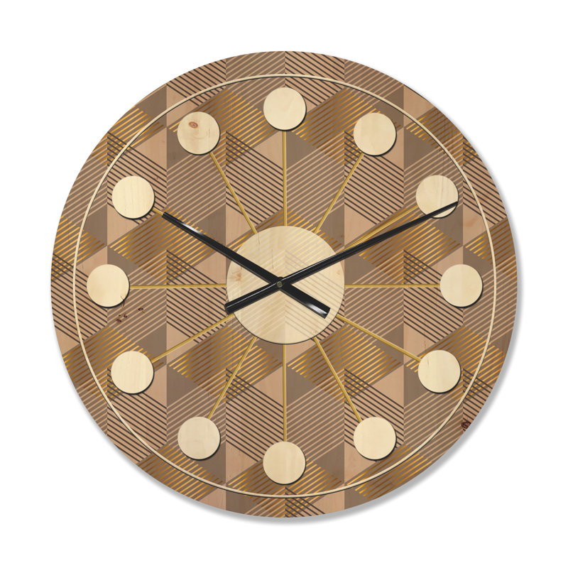 Horloge murale carrée VI, Moyenne