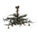 Rustic Lodge 10 - Light Chandelier