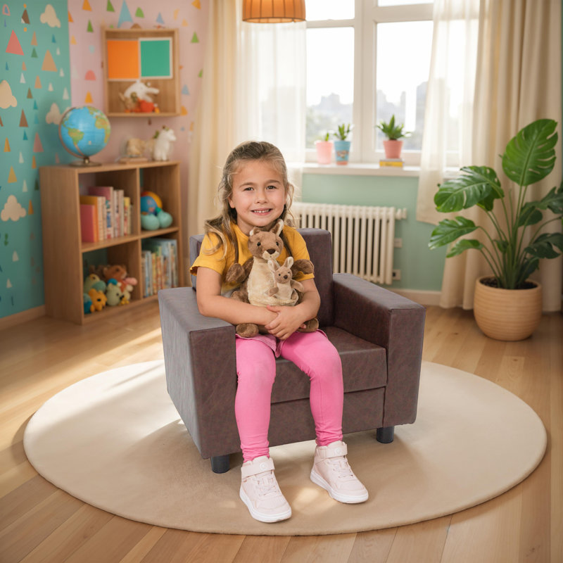 Kids Inspired Playtime Classic Chair, Walnut