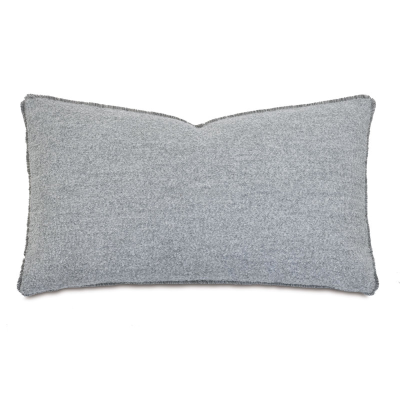 Lobos Lumbar Pillow Cover & Insert, Cement