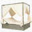 Adjustable Sun Bed With Curtain,High Com Fort,With 3 Colors-1857669103