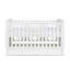 Snowdon Classic Cot Bed and Fibre Mattress  - White