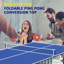 Plateau de table de ping-pong RayChee 84 po avec filet et rembourrage en mousse de qualité supérieure-98754328