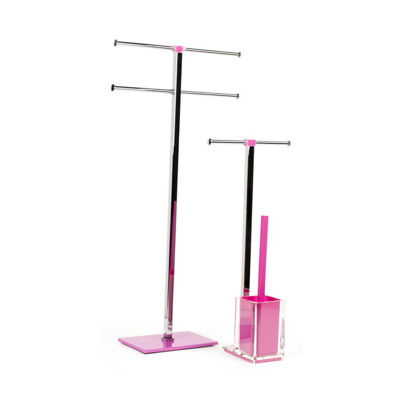Currahee 2 - Piece Bathroom Hardware Set, Pink