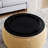 Round Storage Ottoman