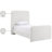 Fira Daliah Chenille Fabric Upholstered Bed-1639458601-1639458600
