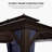 PURPLE LEAF Aluminium Hardtop Gazebo with 48 Ft String Lights-95444158