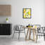 Peinture au citron moderne encadrée sur bois-1243937962-1243937965