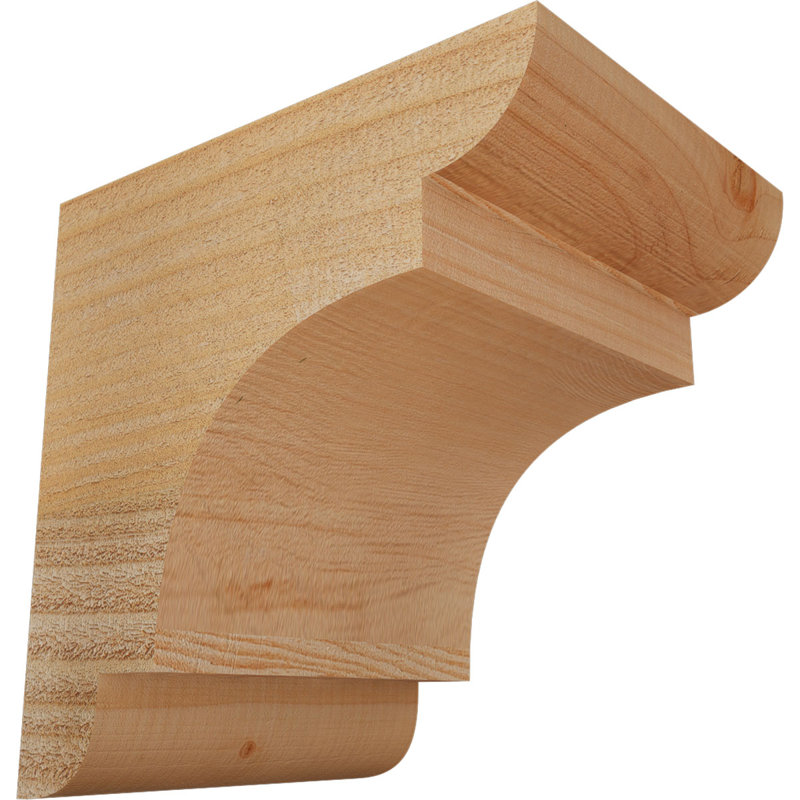 New Brighton Corbel, H 8 po x l 6 po x P 8 po, Sapin de Douglas, Sciage brut