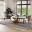 Table de salle à manger moderne minimaliste ovale avec plateau de table en pierre frittée-636765537-636765554