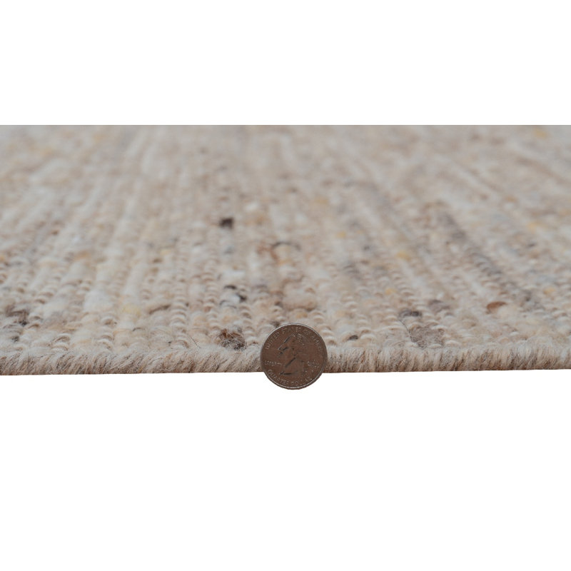 Tapis noué à la main Aspen Heather Mesa - taupe - 10 pi x 14 pi, 10 pi x 14 pi