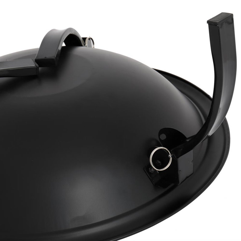 Round Steel Smokeless Fire Pit, 40.01cm H x 56.01cm W x 56.01cm D