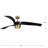Insigna 3 - Blade LED Propeller Ceiling Fan with Remote Control and Light Kit Included-881484664-881484677
