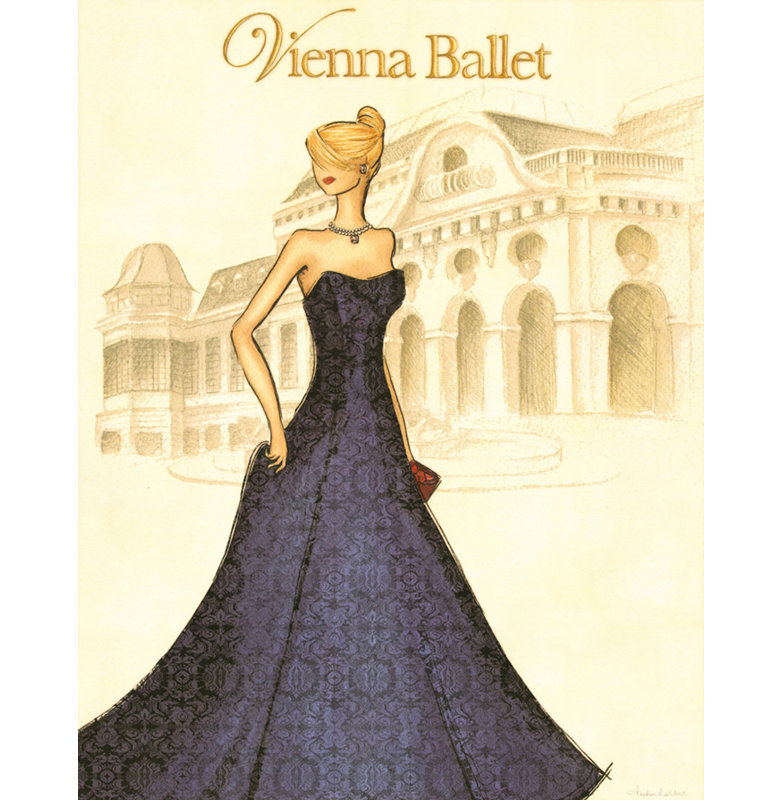 Ballet, 18" H x 14" W
