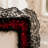 Gothic Picture Frame Valentina Red