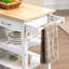 Aristoteles Wood Kitchen Island