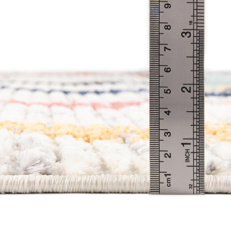 Fidelia Abstract Indoor Rug, Octagon 7'10" x 7'10"