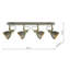Anayiah Semi Flush Mount