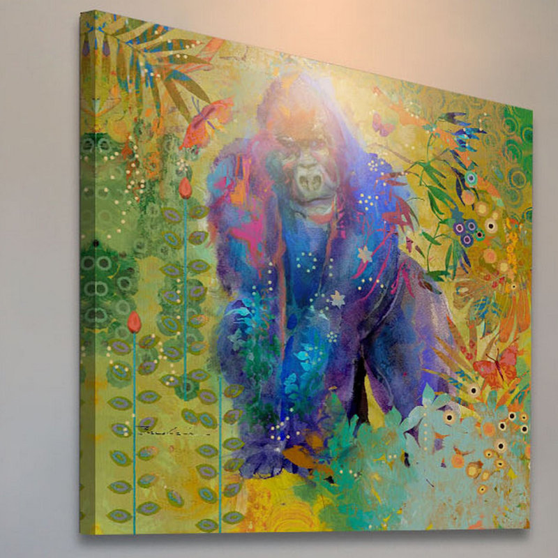 Evelia - Wrapped Canvas Print, 101cm H x 101cm W x 3.8cm D