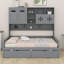 Lit de jour avec 2 tiroirs, armoire et tablette tout-en-un-506190906-506190900
