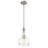 Anne 1 - Light Brushed Nickel Single Pendant