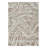 Beige and Brown Abstract Distressed Area Rug